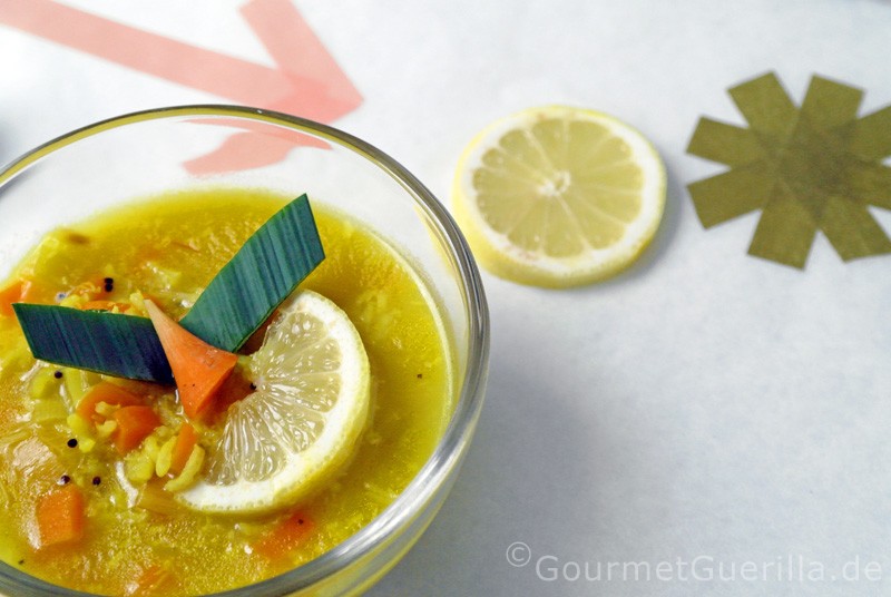 Lemon Rice Soup | GourmetGuerilla.com